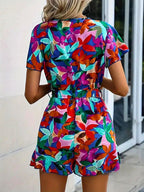 Vibrant Flora Dress