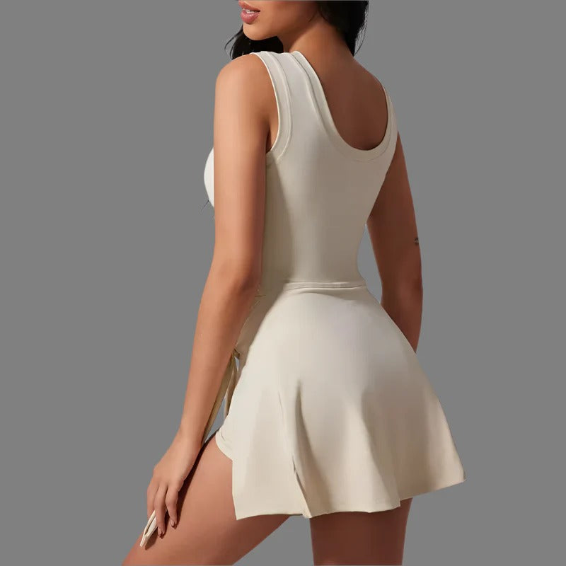 Wrap-Style Tennis Dress