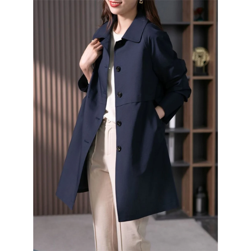 Celeste Women's Tailored Trench Coat