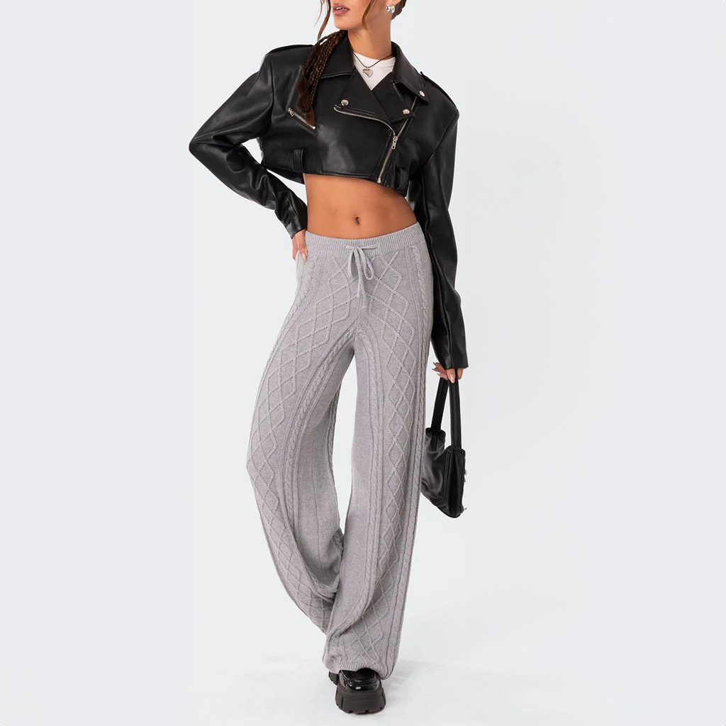 Amara Knit Wide-Leg Pants