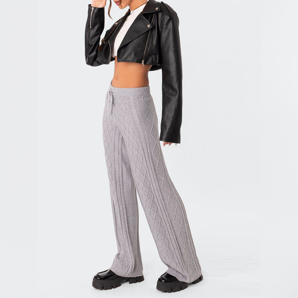 Amara Knit Wide-Leg Pants