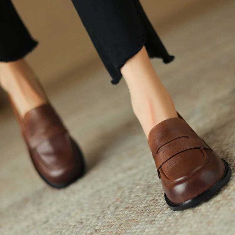 Verona Orthopedic Leather Loafers