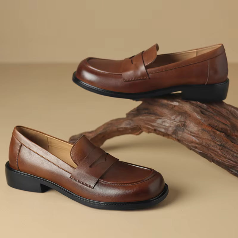 Verona Orthopedic Leather Loafers