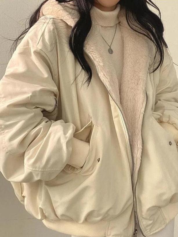 Lyra Women's Oversized Blouson Jacket