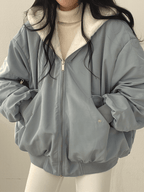 Lyra Women's Oversized Blouson Jacket