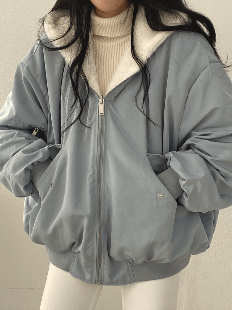 Lyra Women's Oversized Blouson Jacket