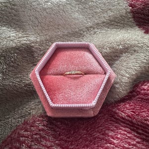 14k Solid Gold Twisted Solitaire Ring • Tiny Diamond Engagement Ring • Dainty Minimalist Ring • Promise Jewelry Gift for Her