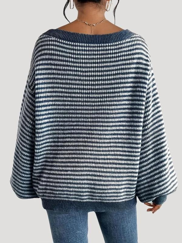 Marbella Striped Knit Sweater