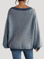 Marbella Striped Knit Sweater