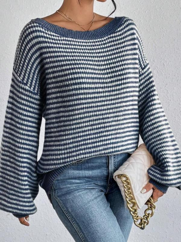 Marbella Striped Knit Sweater