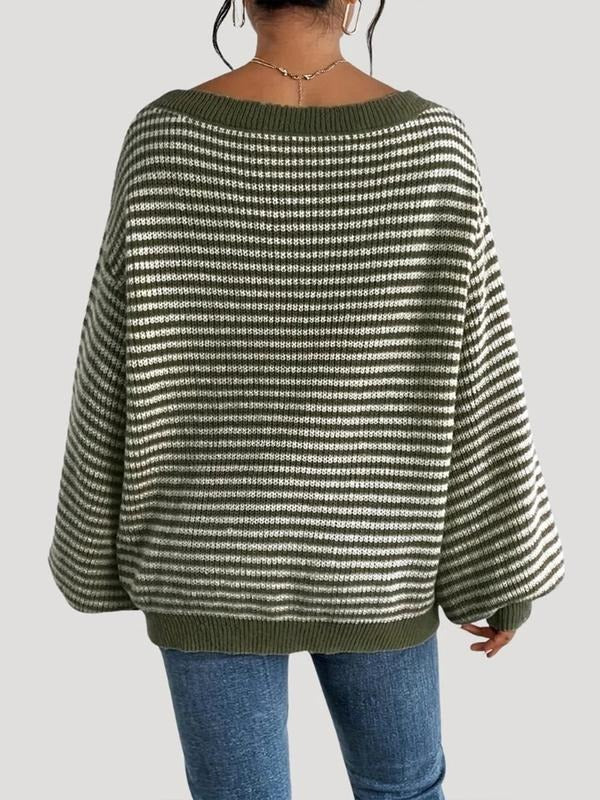 Marbella Striped Knit Sweater