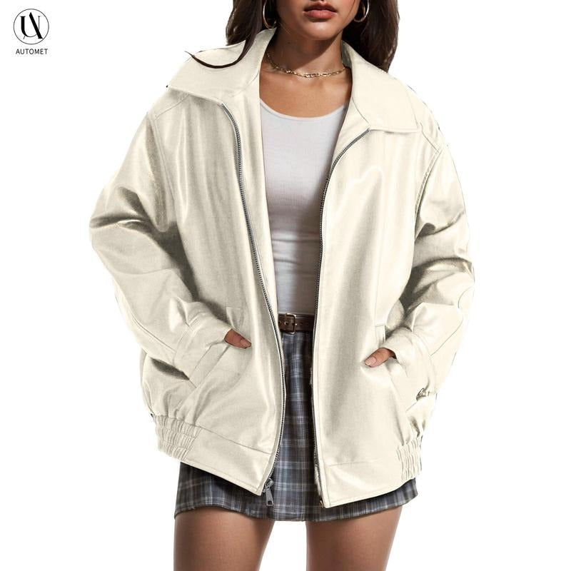 Montero Leather Bomber Jacket