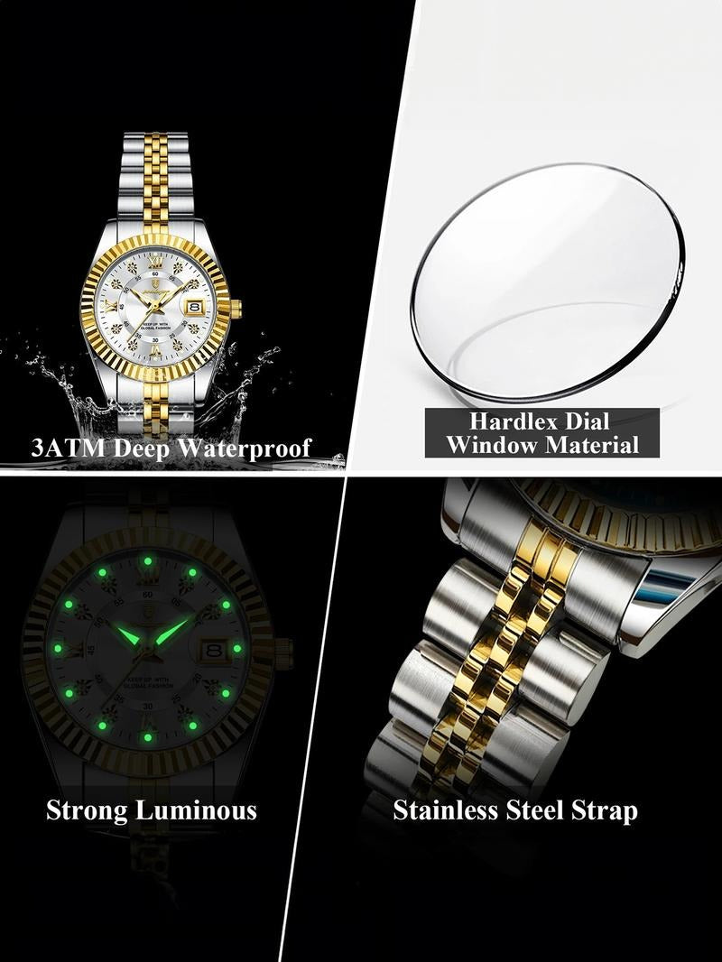 Stainless Steel Elegant Watch