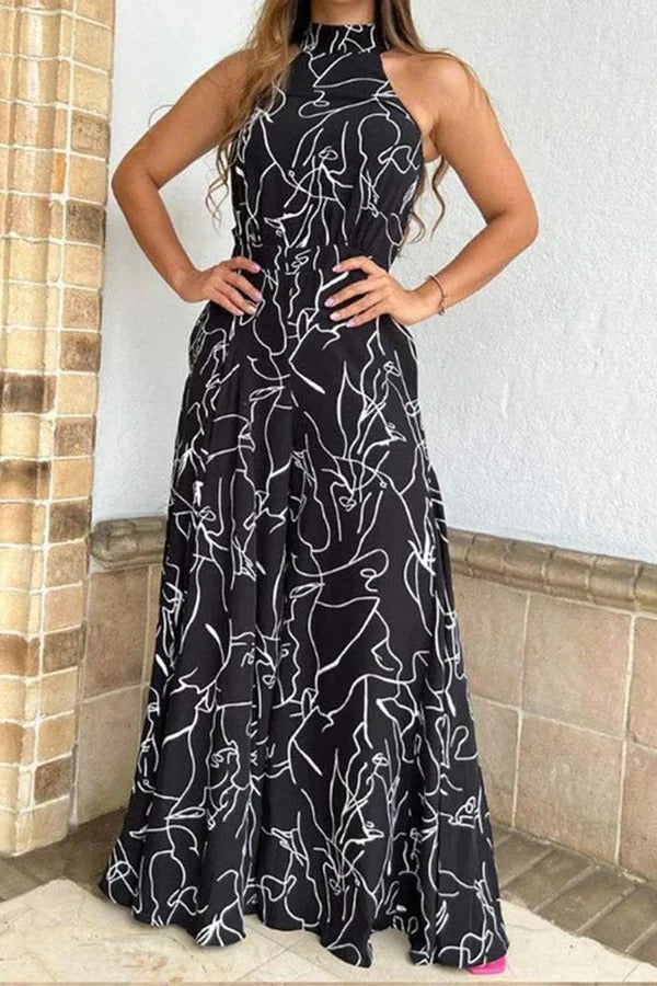 The Noir Sketch Sundress