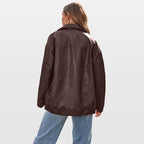 Montero Leather Bomber Jacket