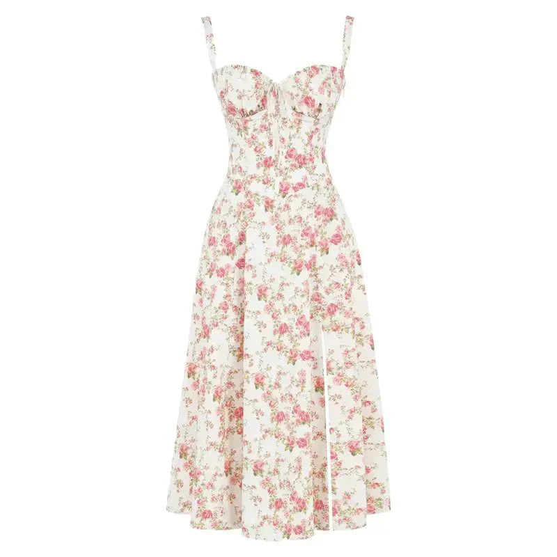 Amelia Women's Floral Midi Dress