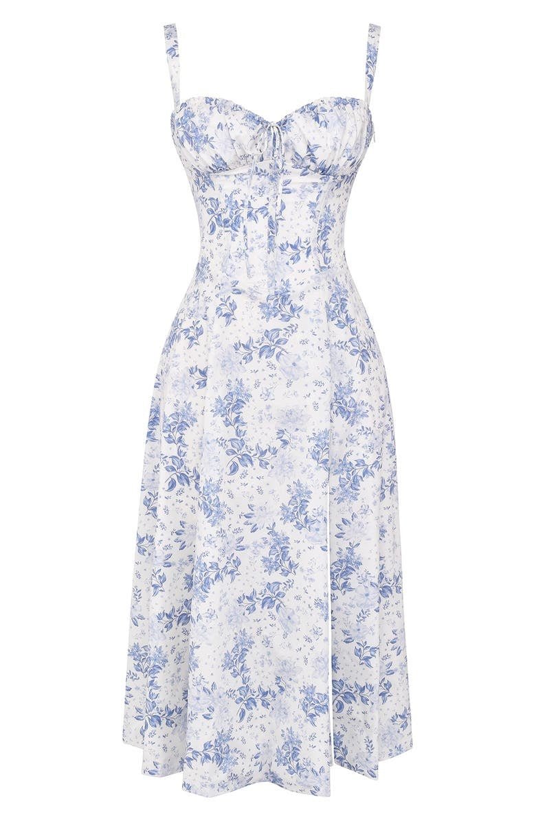 Amelia Women's Floral Midi Dress